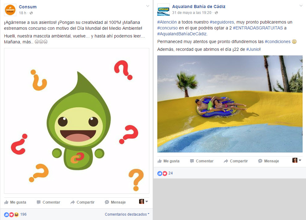 anunciar sorteo