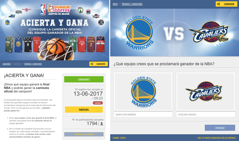 Basketball promotion ideas: Multi-Round predictions