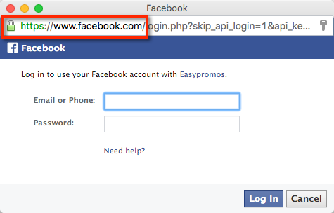 dominio FB