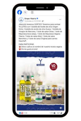sorteo facebook