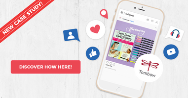	
How Tombow USA got their highest Instagram engagement ever